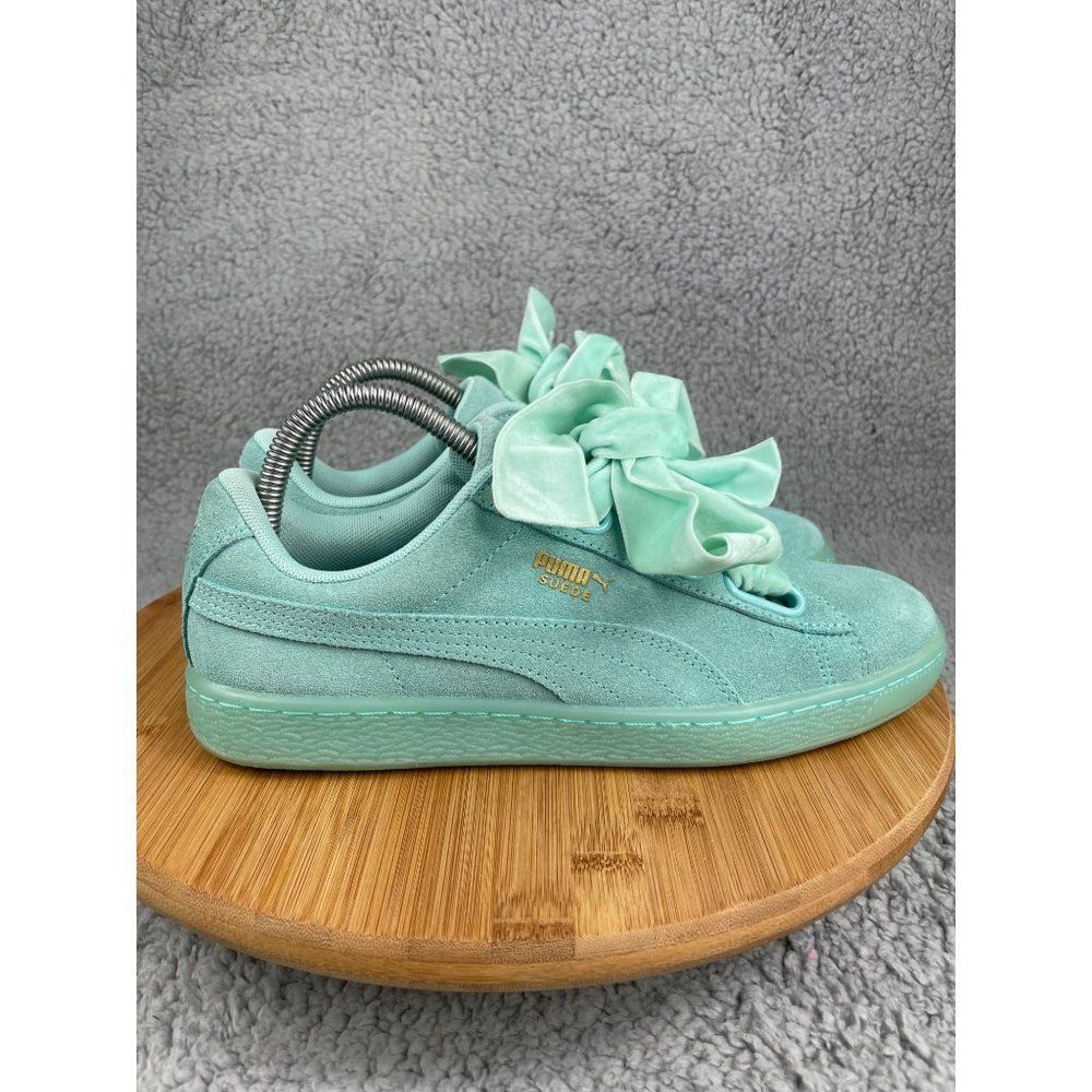 Puma Suede Womens Size 8 Shoes Blue Athletic Classic Casual Sneakers 363229-01